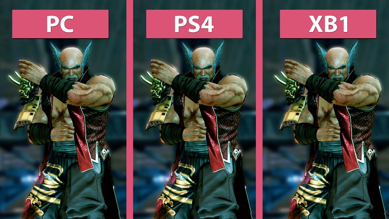 Tekken 7 – PC vs. PS4 vs. Xbox One Frame Rate Test & Graphics Comparison
