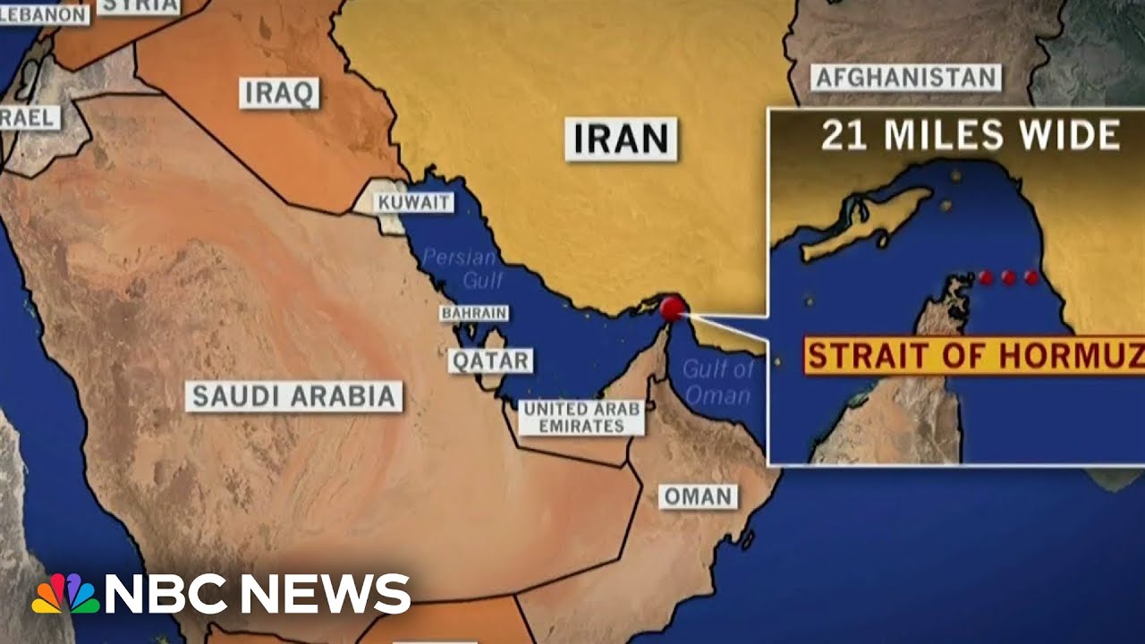 Iran says Strait of Hormuz is closed due to Israeli strikes on Lebanon
