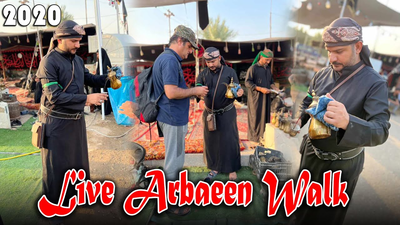 🔴Live - Arbaeen Walk 1444 - Mokib Kareen e Alhbait as - Najaf To Karbala - Safar e Ishq