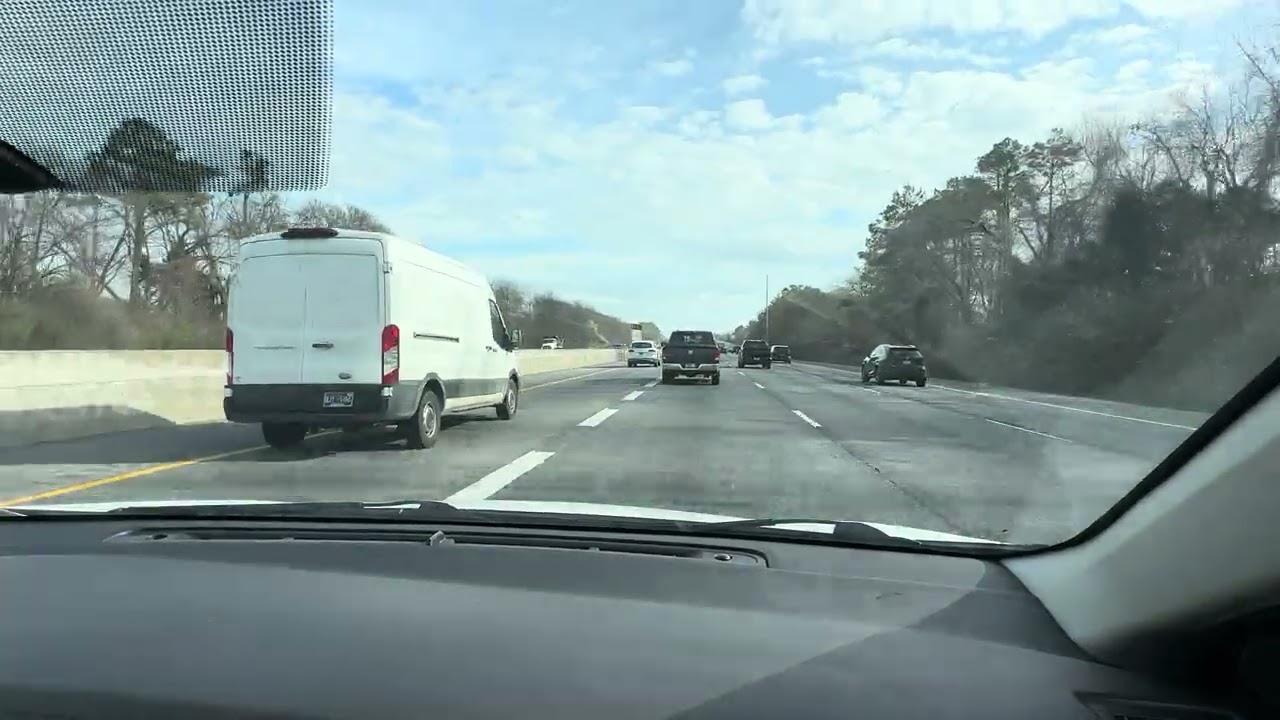 Thursday Morning AM Work Commute - Smooth Sailing - 4K, ASMR, Unedited, No Talking, Passenger POV 