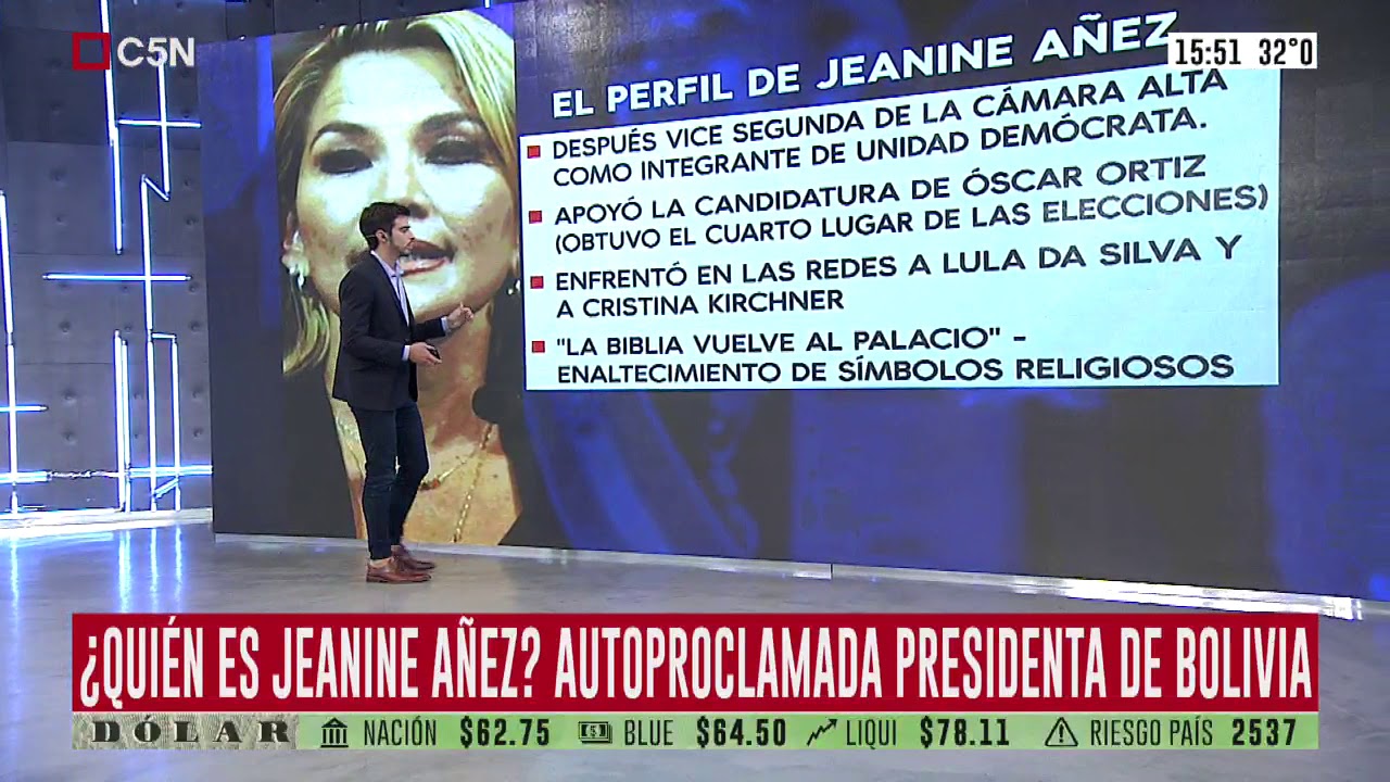 ¿Quién es Jeanine Añez? Autoproclamada presidenta de Bolivia