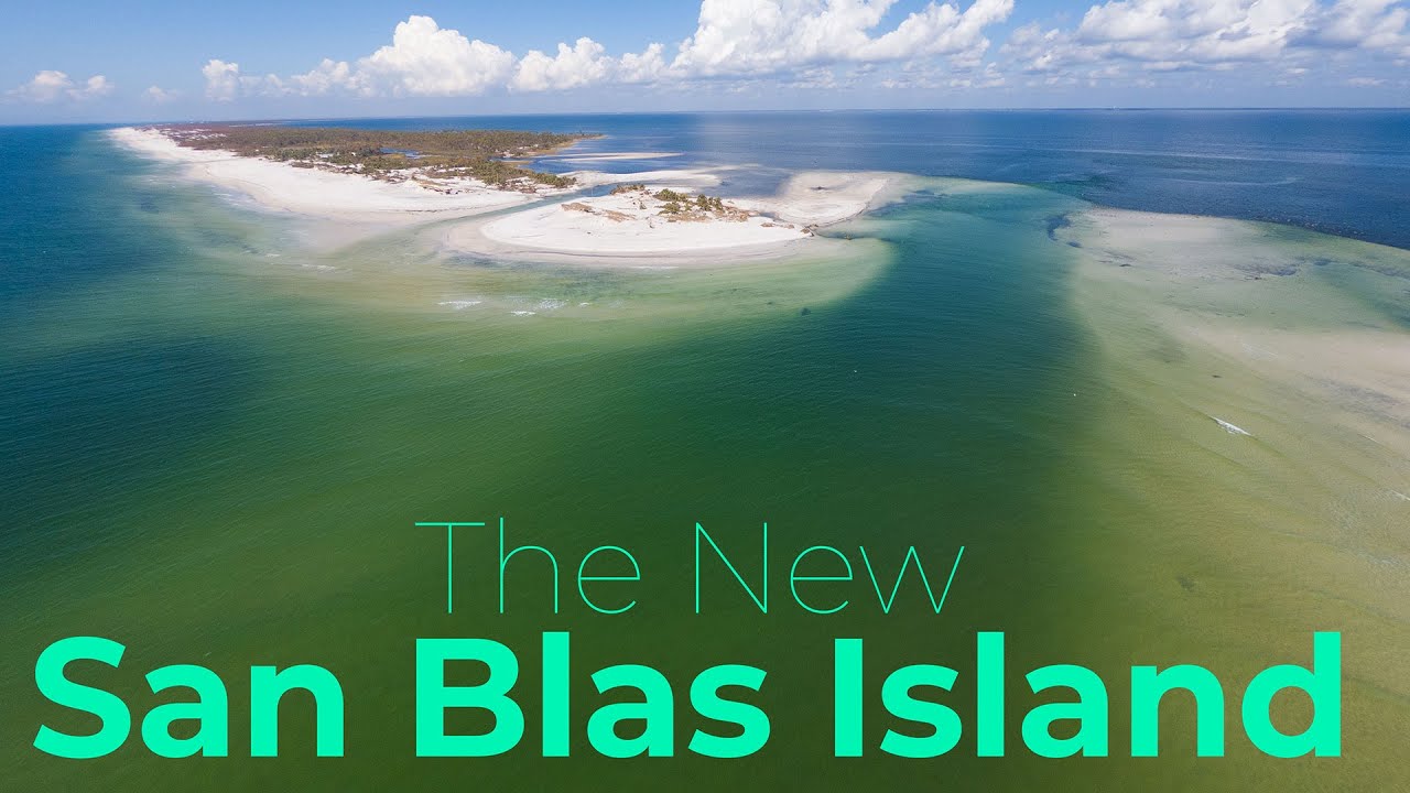 Cape San Blas CUT IN HALF by Hurricane Michael