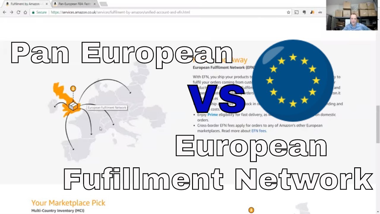 Amazon Europe - Pan European vs European Fulfillment Network