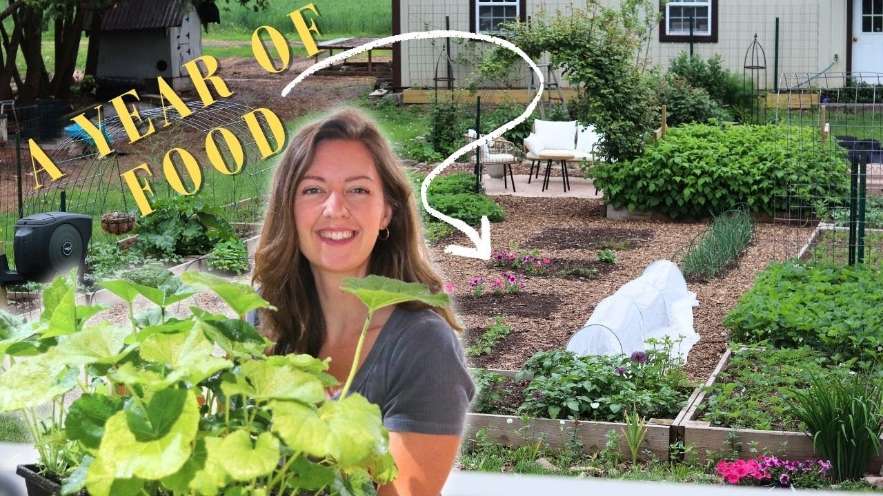 Planting A YEAR of FOOD for my Family of 4 | The 2024 Garden