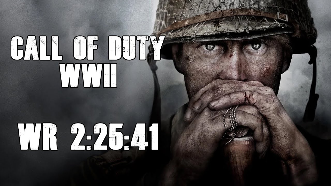 Call of Duty: WWII Any% Speedrun World Record 2:25:41