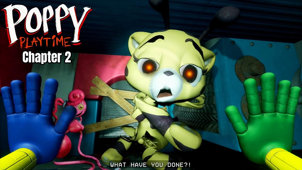 Poppy Playtime Chapter 2: CAT BEE Long Legs vs. Mommy Long Legs Showdown! (MODS Gameplay)