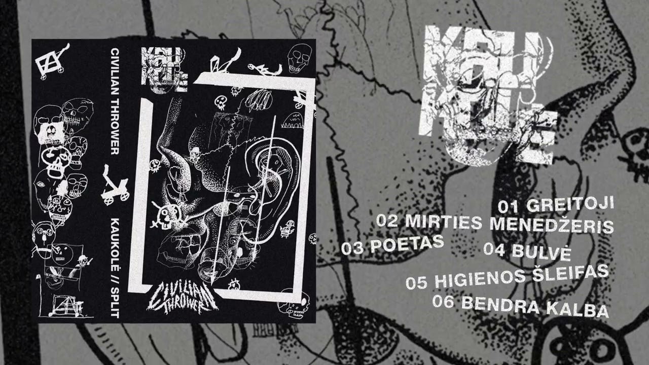 Civilian Thrower / Kaukole - Full Split [2025 Grindcore]