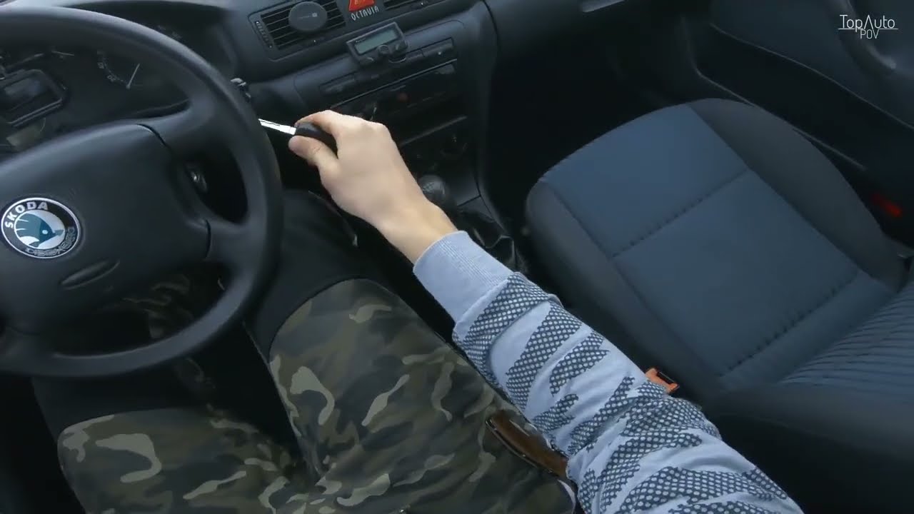Skoda Octavia 1.9 GLX 74kW   TEST DRIVE POV   ACCELERATION