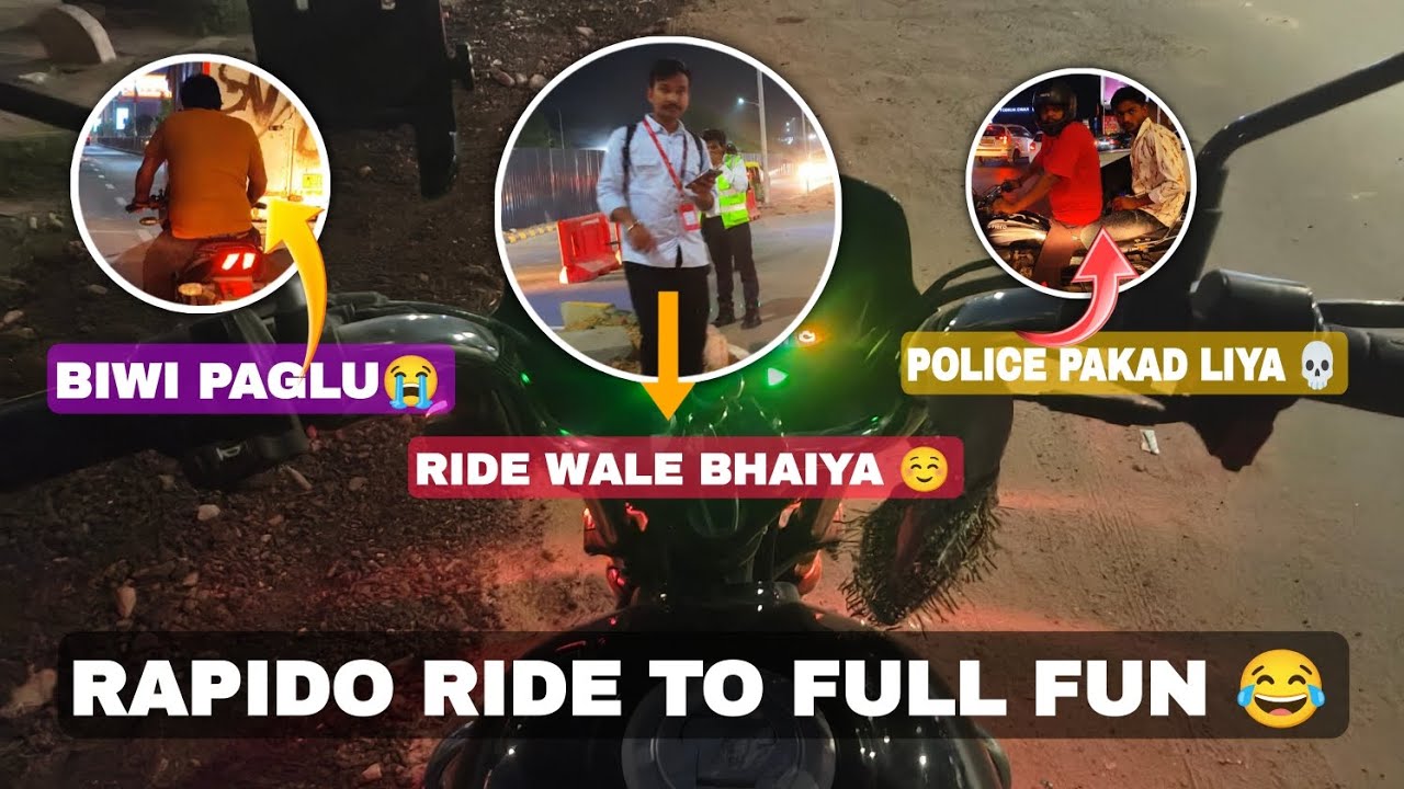 Rapido Ride TO Full Fun 😂 #viral #dailypost #rider #vloger #vlog #trending #explore #views #funny 