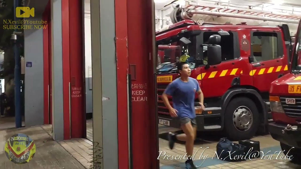 緊急救護先遣服務 觀塘泵車和A944號救護電單車出動 Kwun Tong MP and EMAMC A944 responding for EMS