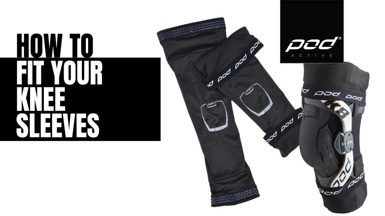 POD ACTIVE | K8 | FITTING KNEE SLEEVES