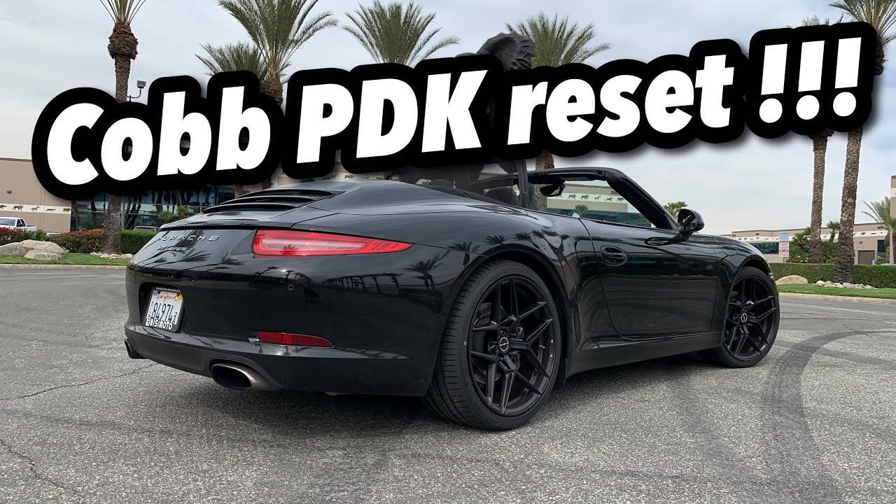 Сброс Cobb Accessport PDK