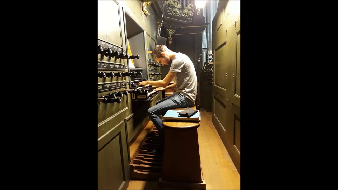 Live recording, Fuga a-moll, BWV 543, Martinikerk Groningen