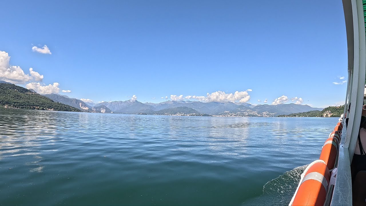 Train ride from Milan to Arona and Ferry ride from Arona to Stresa