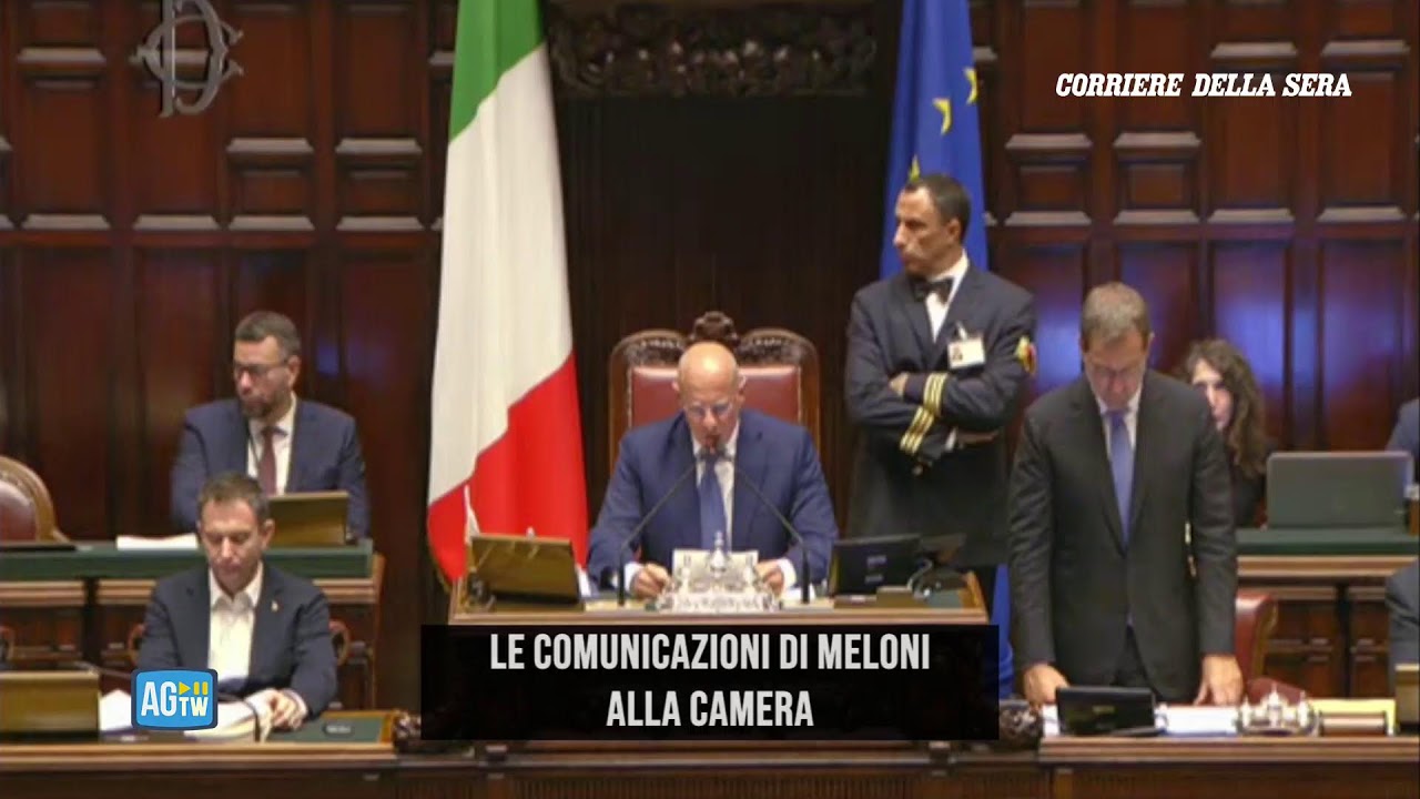 Le comunicazioni di Meloni alla Camera in vista del Consiglio Europeo: la diretta