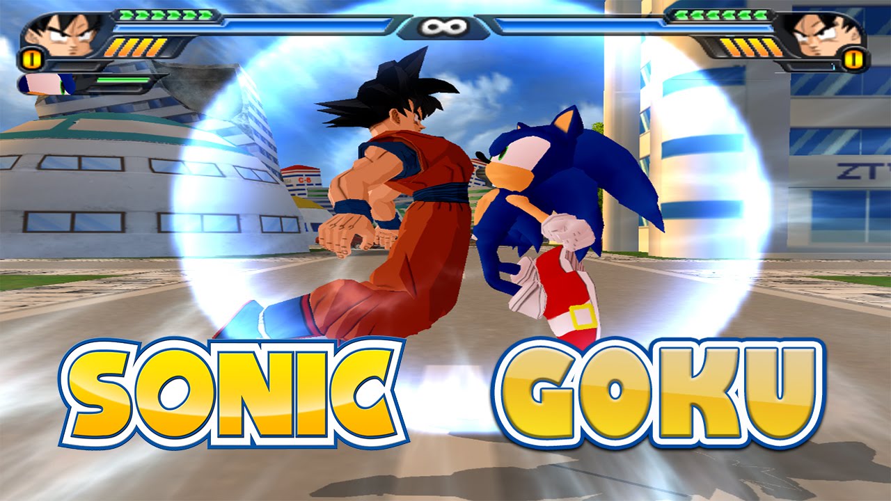 Гоку и Sonic Fusion | Гокунич | ДБЗ Тенкаичи 3 (MOD)