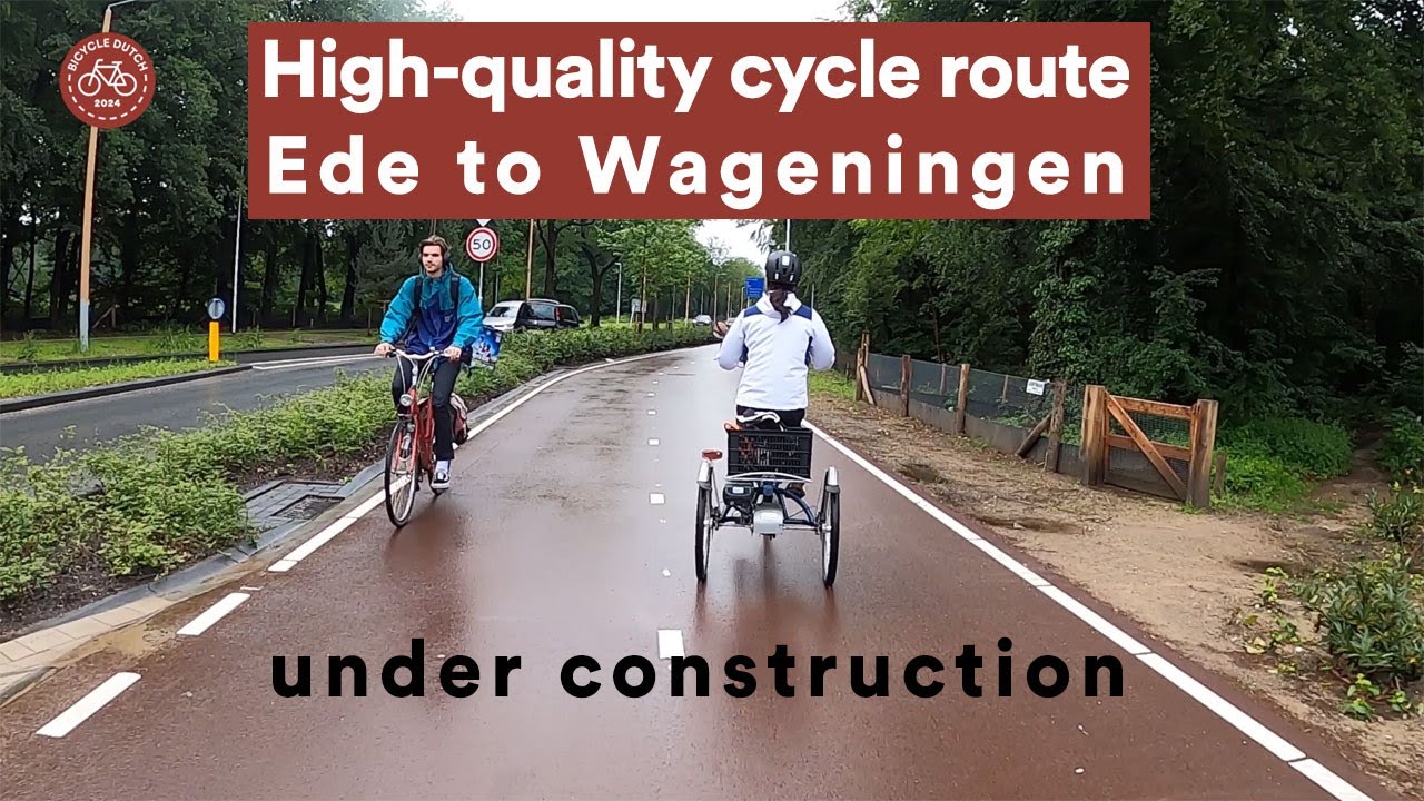 Ride from Ede to Wageningen (Netherlands)