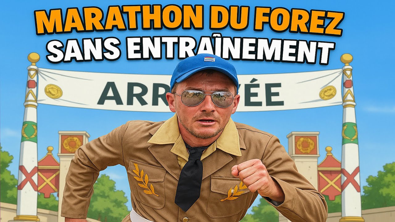 FAIRE UN MARATHON SANS ENTRAINEMENT ! 🦵(C'est chaud🔥)