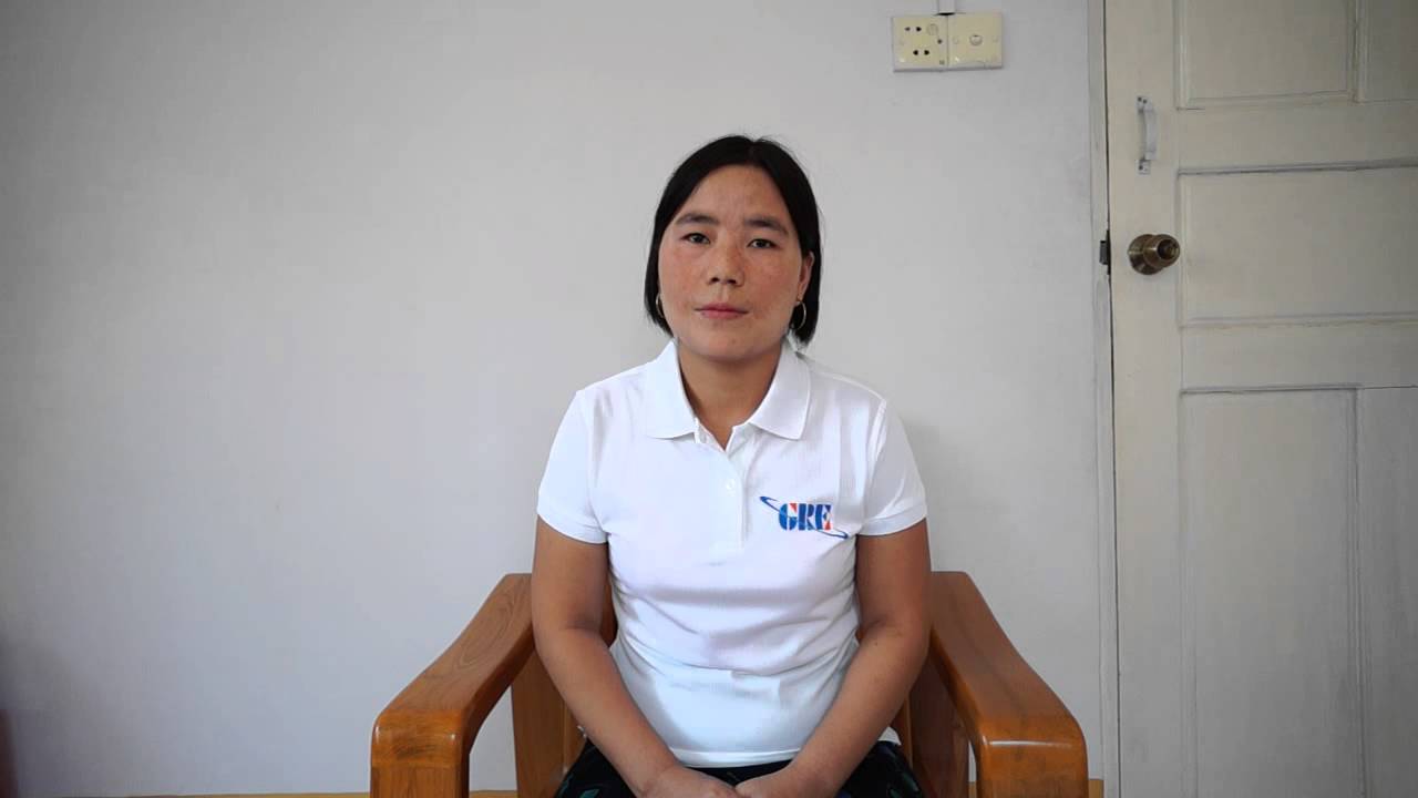 Nang Mya May from GRE Centre, Myanmar Maid Agency