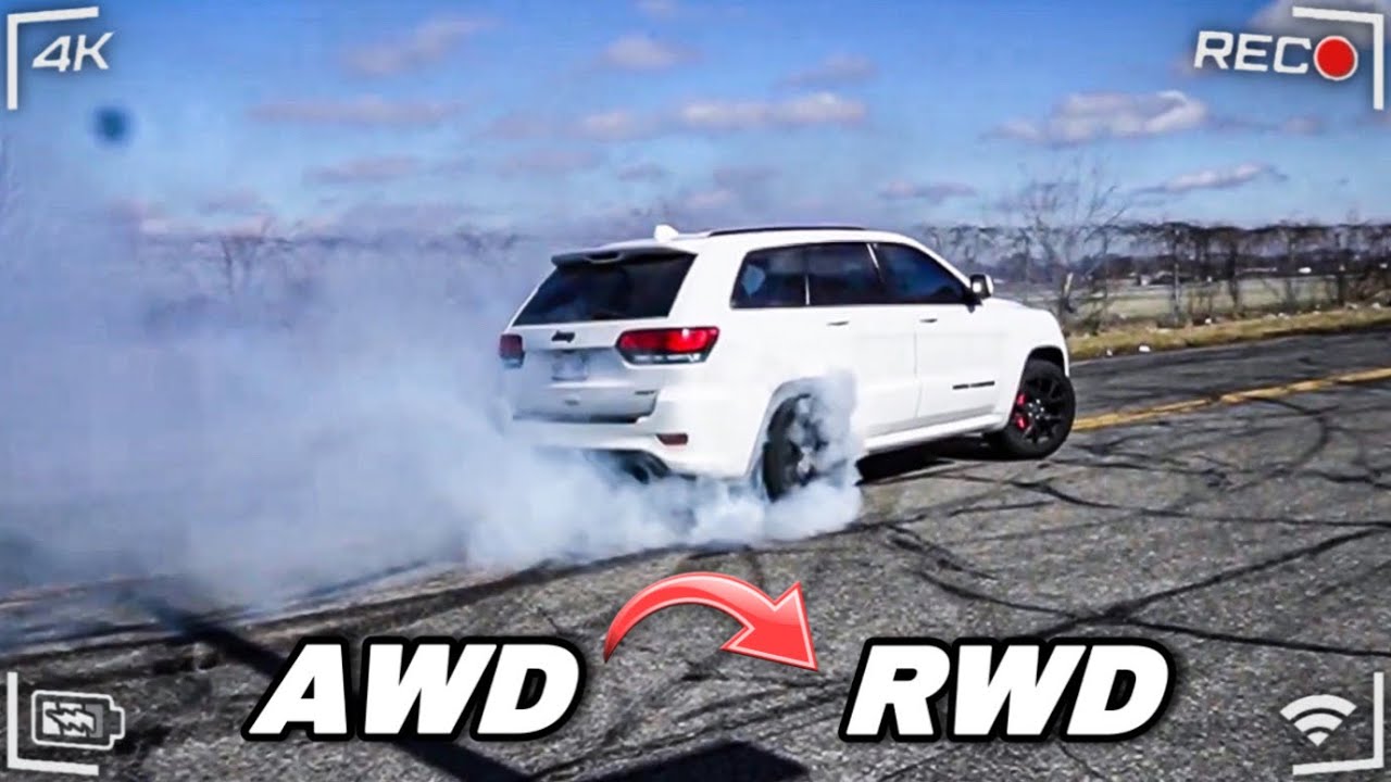 Скольжу на своем SRT Jeep!!
