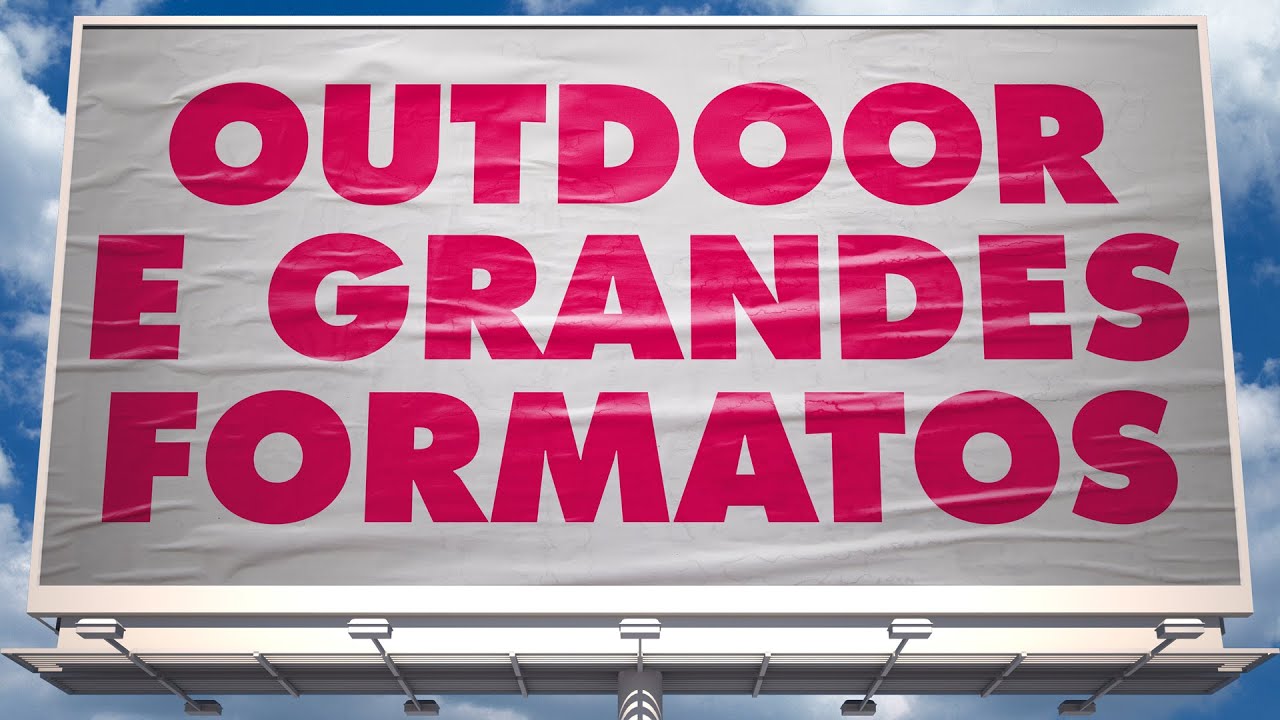 Como fazer outdoor e grandes formatos no Photoshop.