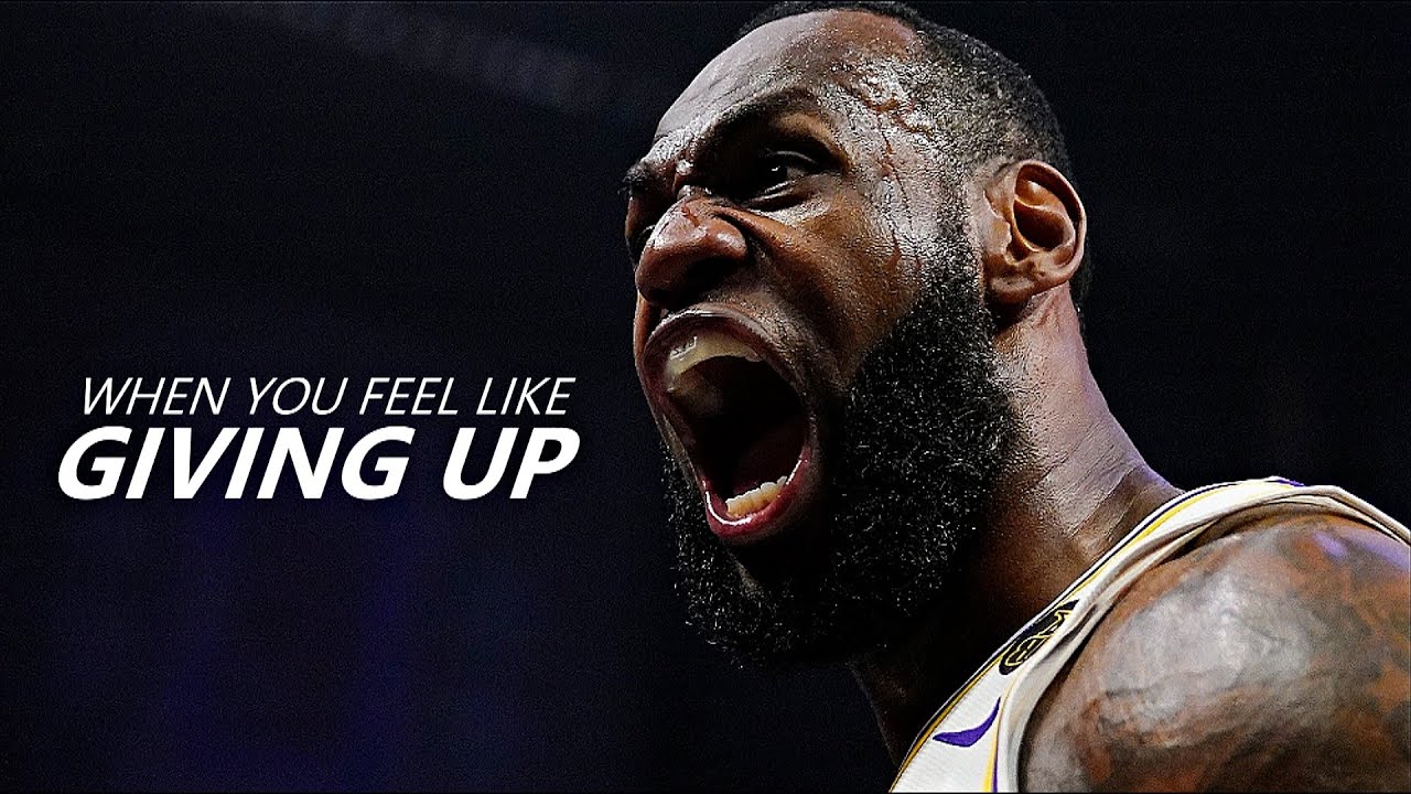 WHEN YOU FEEL LIKE GIVING UP - Powerful Motivational Speech 2022