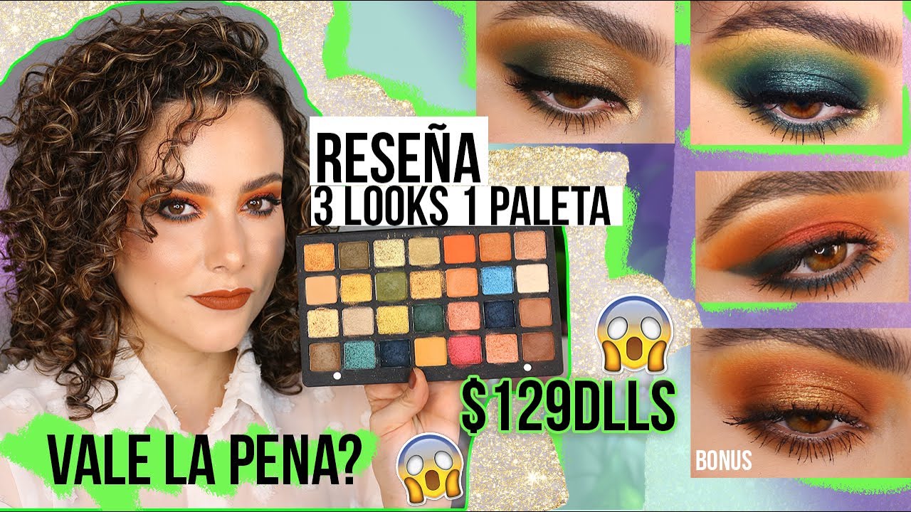 Natasha Denona Metropolis Palette Reseña y 3 looks VALE LA PENA??