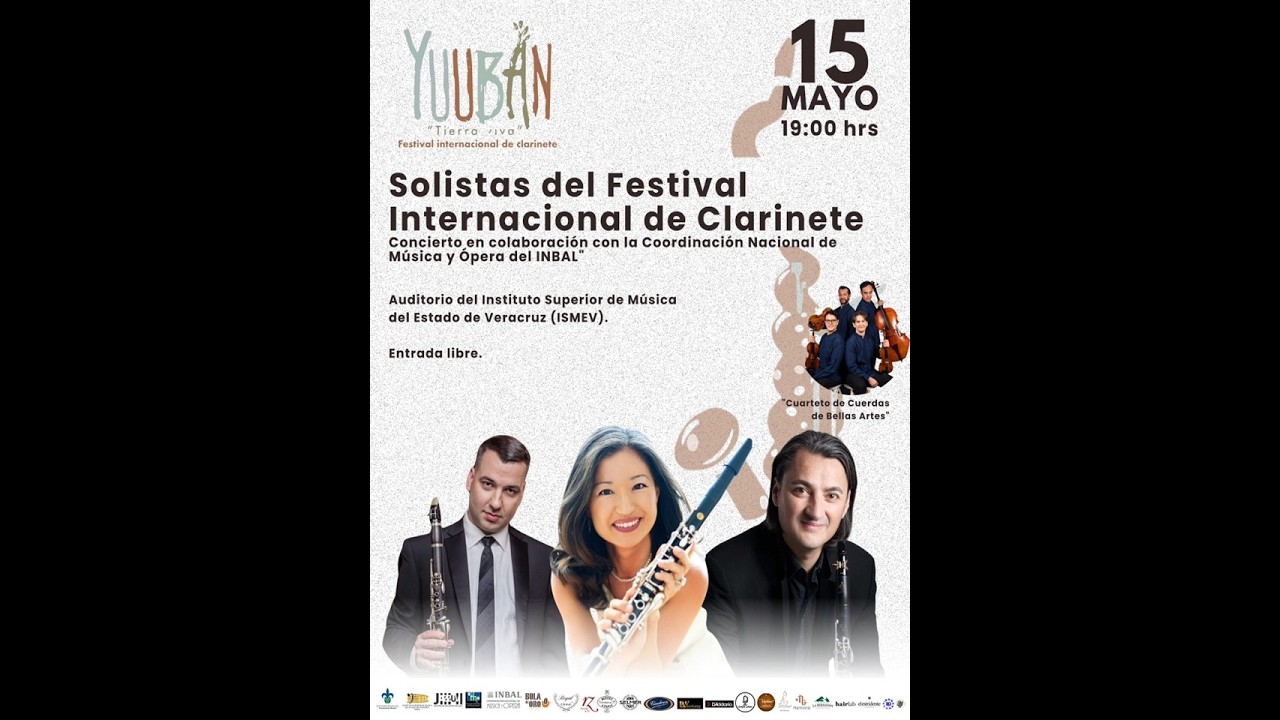 2025, Festival Internacional de Clarinete YUUBAN