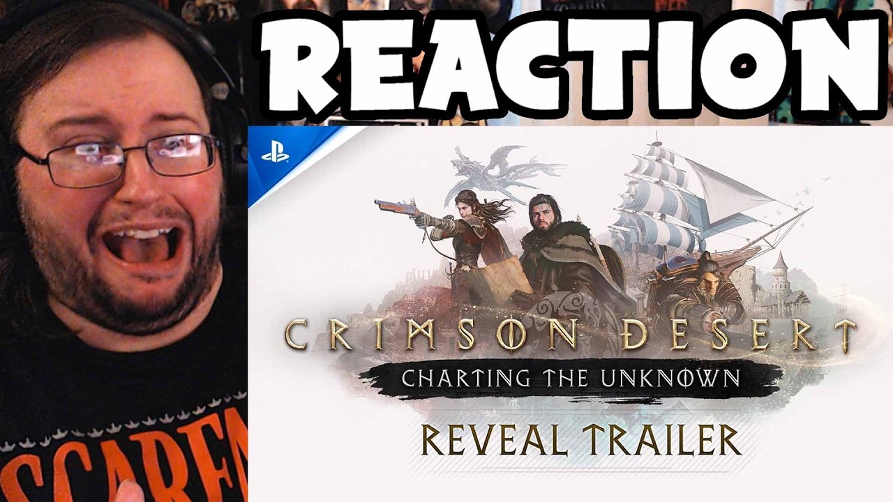 РЕАКЦИЯ Gor на трейлер DLC Crimson Desert: &laquo;Charting the Unknown&raquo;