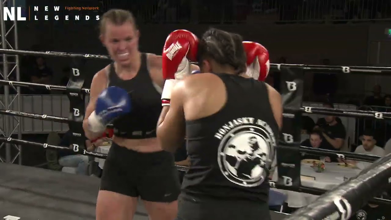 New Legends Fighting Network- 15 juni 2024 - Sarina Caupain vs Sophie van Mer