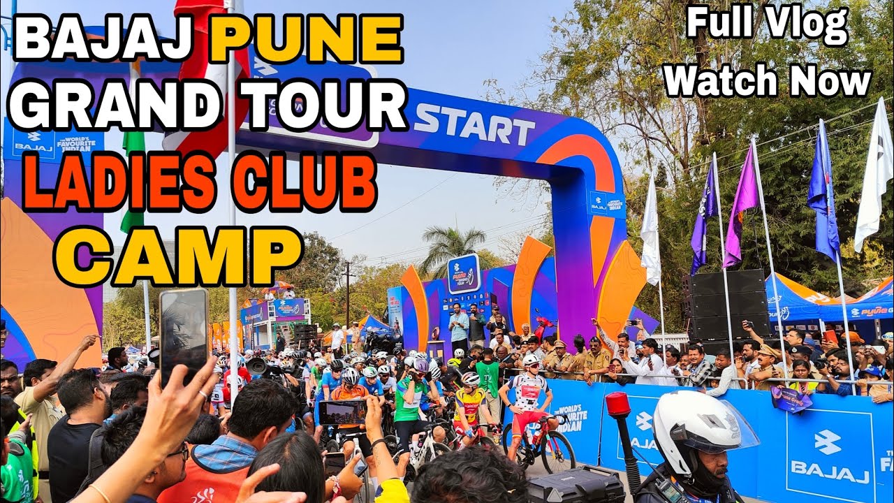 Bajaj Pune Grand Tour full vlog + public reactions! Pune ki sabse dhamakedar cycling race 🚴‍♀️🔥