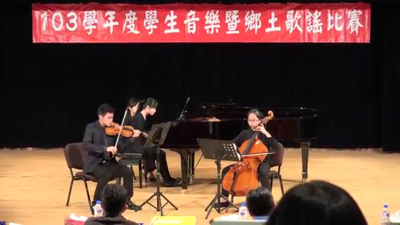 Piano trio, Miniatures 4 Romance & 6 Saltarello, Frank Bridge