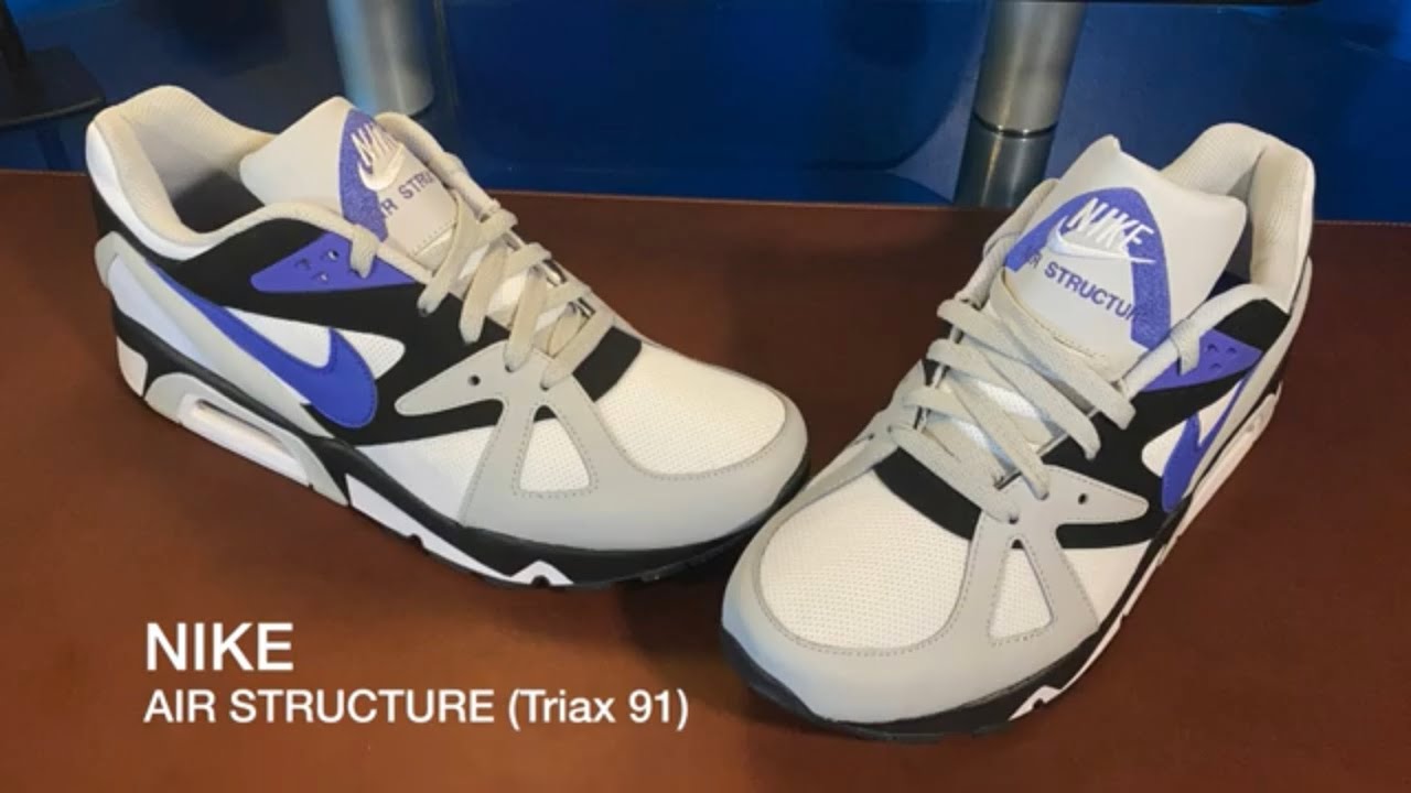 NIKE AIR STRUCTURE (TRIAX 91)- REVIEW AND ON FEET 4K