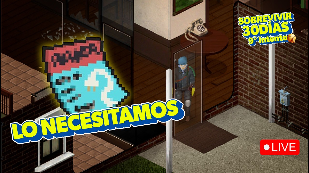 QUE SE HAGA LA LUZ - SOBREVIVIR 30 DIAS - Project zomboid