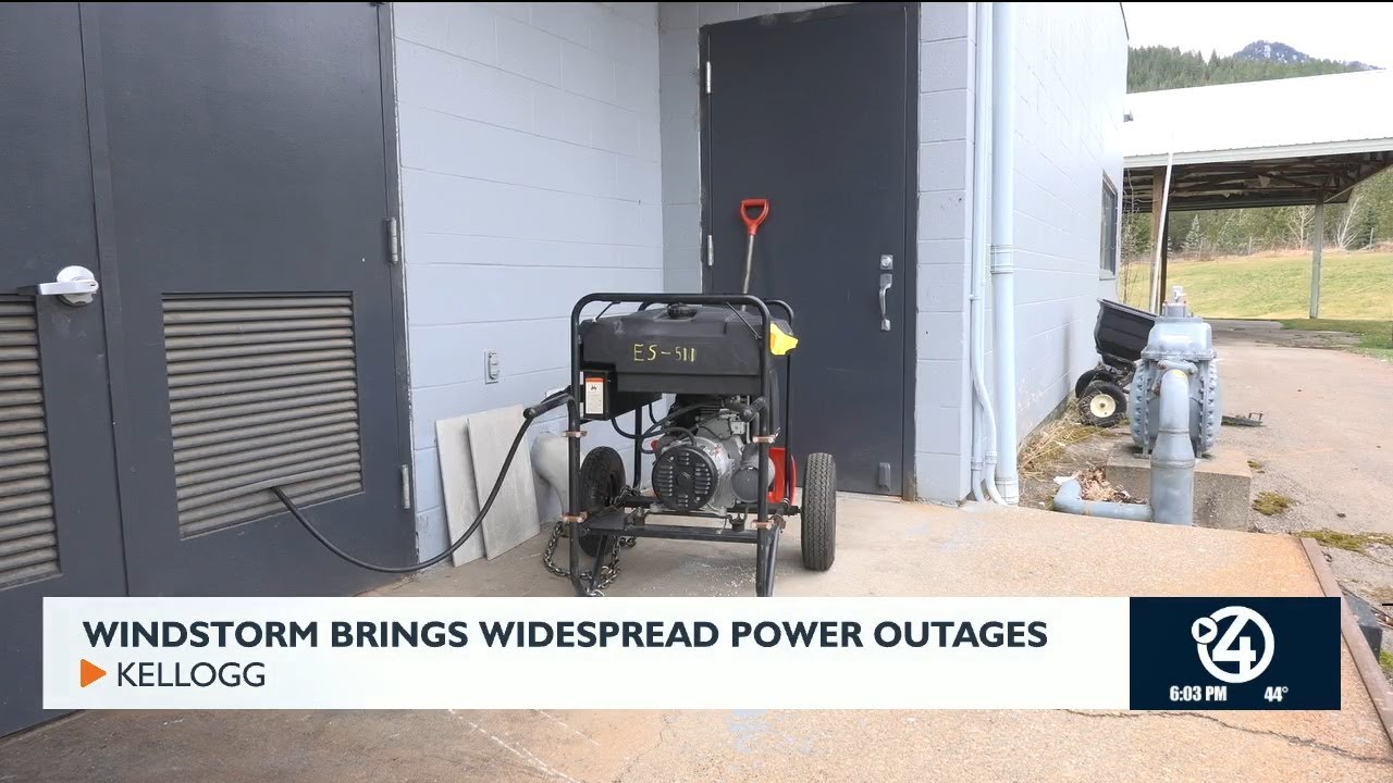 Windstorm brings widespread power outages