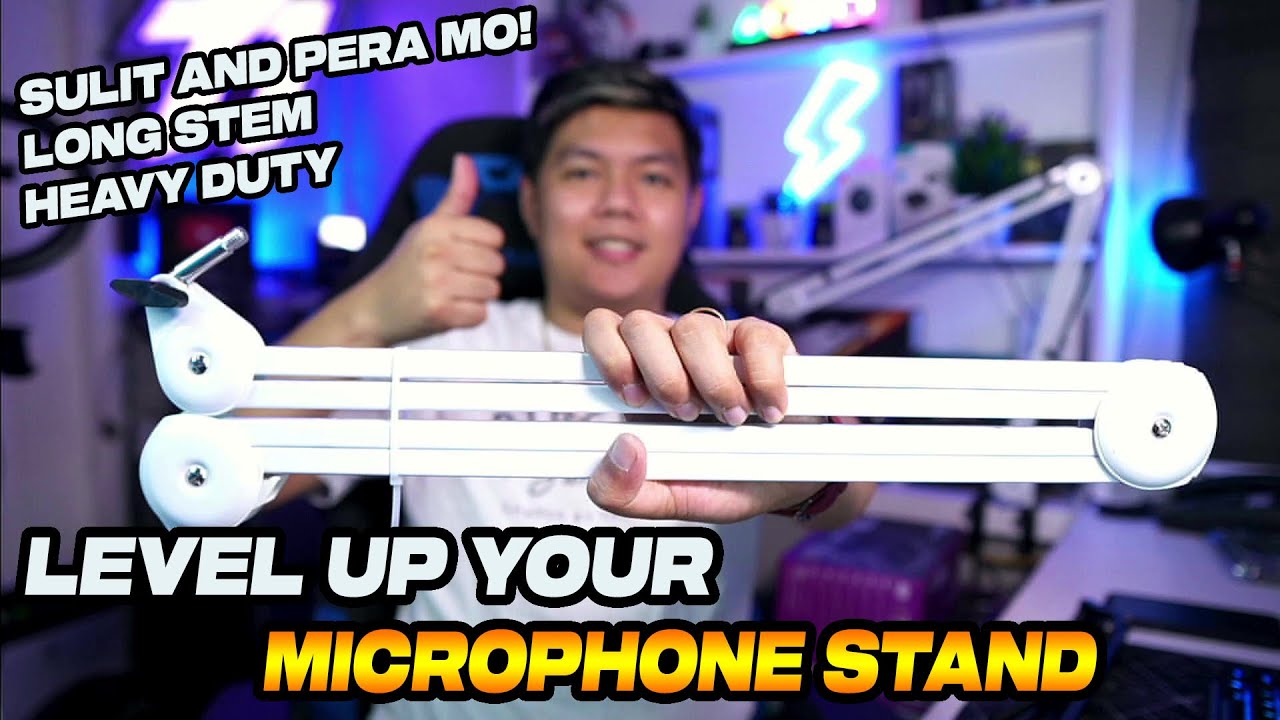 A Cheap Boom Arm For Heavy Mics -  Boomi Mic Arm Review! SULIT AND PERA MO DITO!