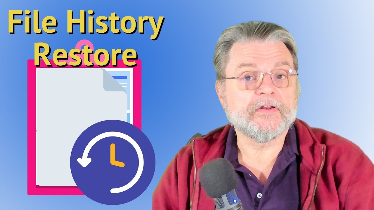 Restoring Files with File History