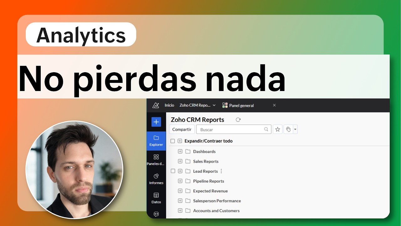 Gestión de Carpetas y Vistas de Datos en Zoho Analytics | Guía Práctica - Parte 3