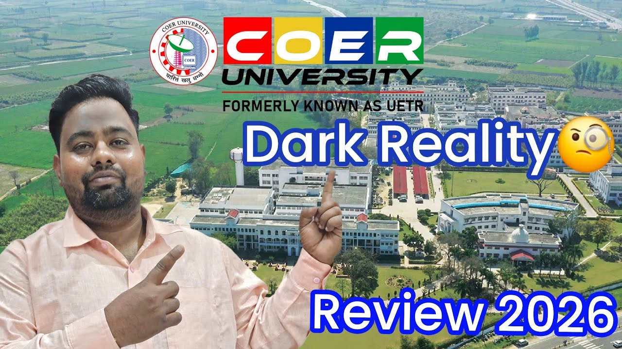 Coer Roorkee ✅️ Coer university Roorkee Dark truth under student review 2026▶️Placement,Ranking 🧐