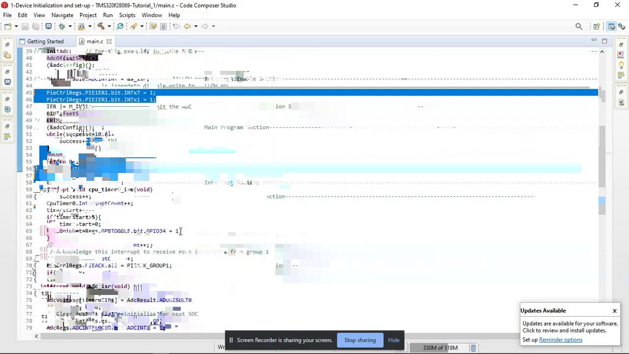 Tutorial 5-ADC Initialization and Setup.