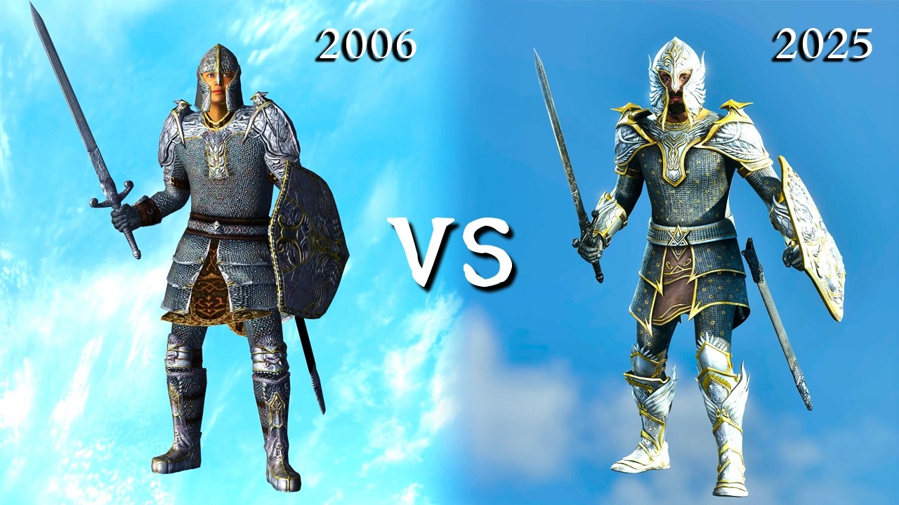 Armor Comparison - Oblivion 2006 VS Oblivion 2025