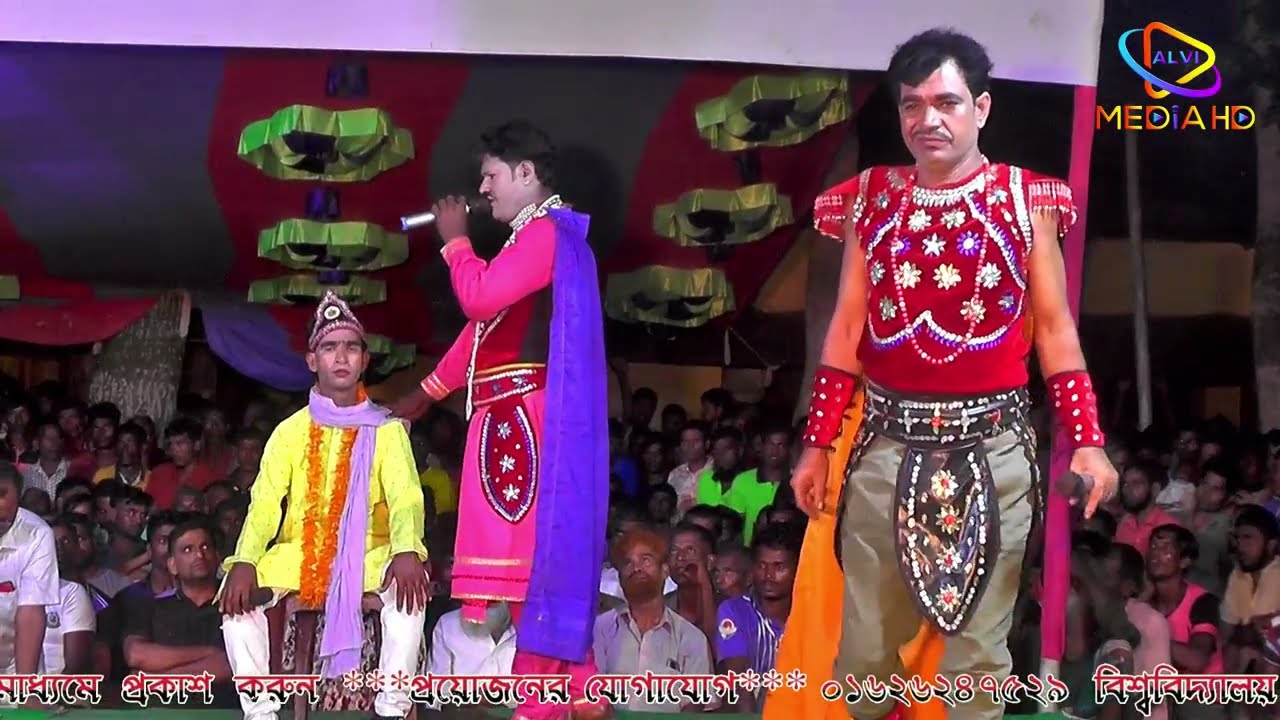 ঐতিহাসিক ঝুমুর যাত্রা পালা পুষ্পমালা IPuspomala Jatra Pala | ২য় অংশ। যাত্রা নায়িকা নুরী সরকার