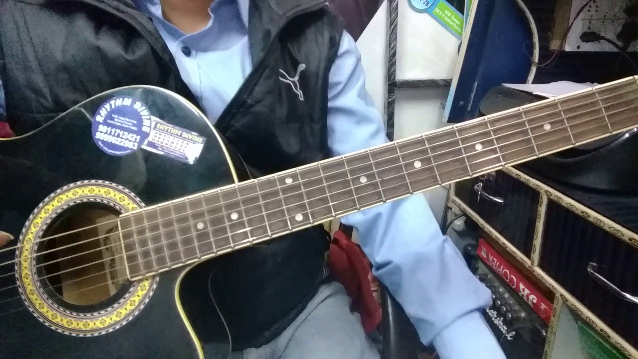 Raat Ke Humsafar Full Guitar Lesson.(Intro+ Lead+ Chords)