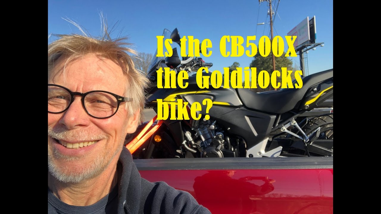 Honda CB500X, the Goldilocks Bike?