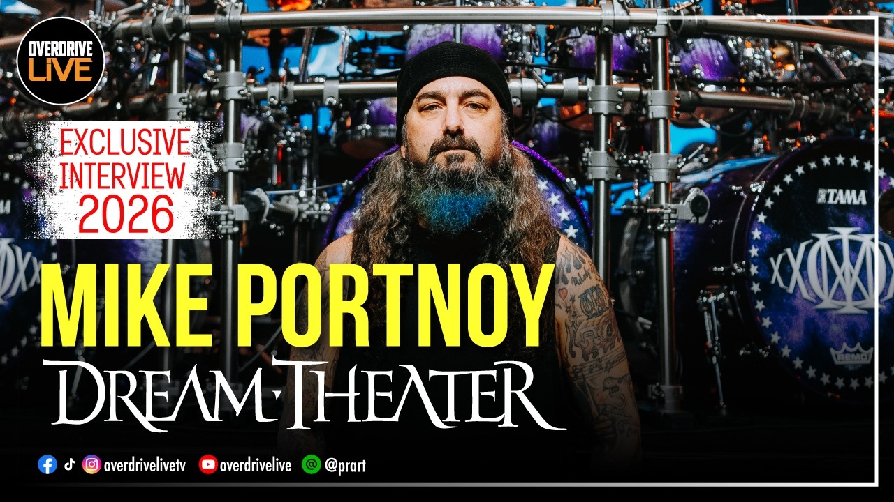 OVERDRIVE LIVE EXCLUSIVE INTERVIEW With Mike Portnoy
