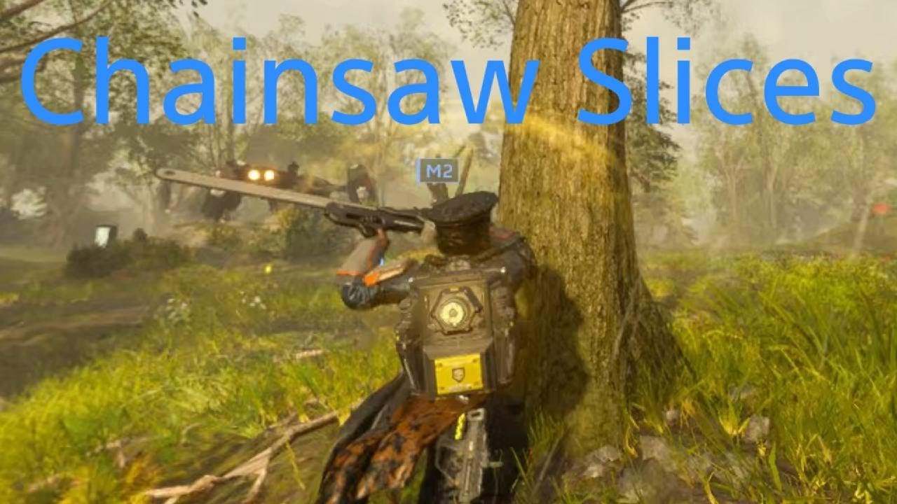 CQC-9 Defoliation Tool Chainsword Gameplay HELLDIVERS 2
