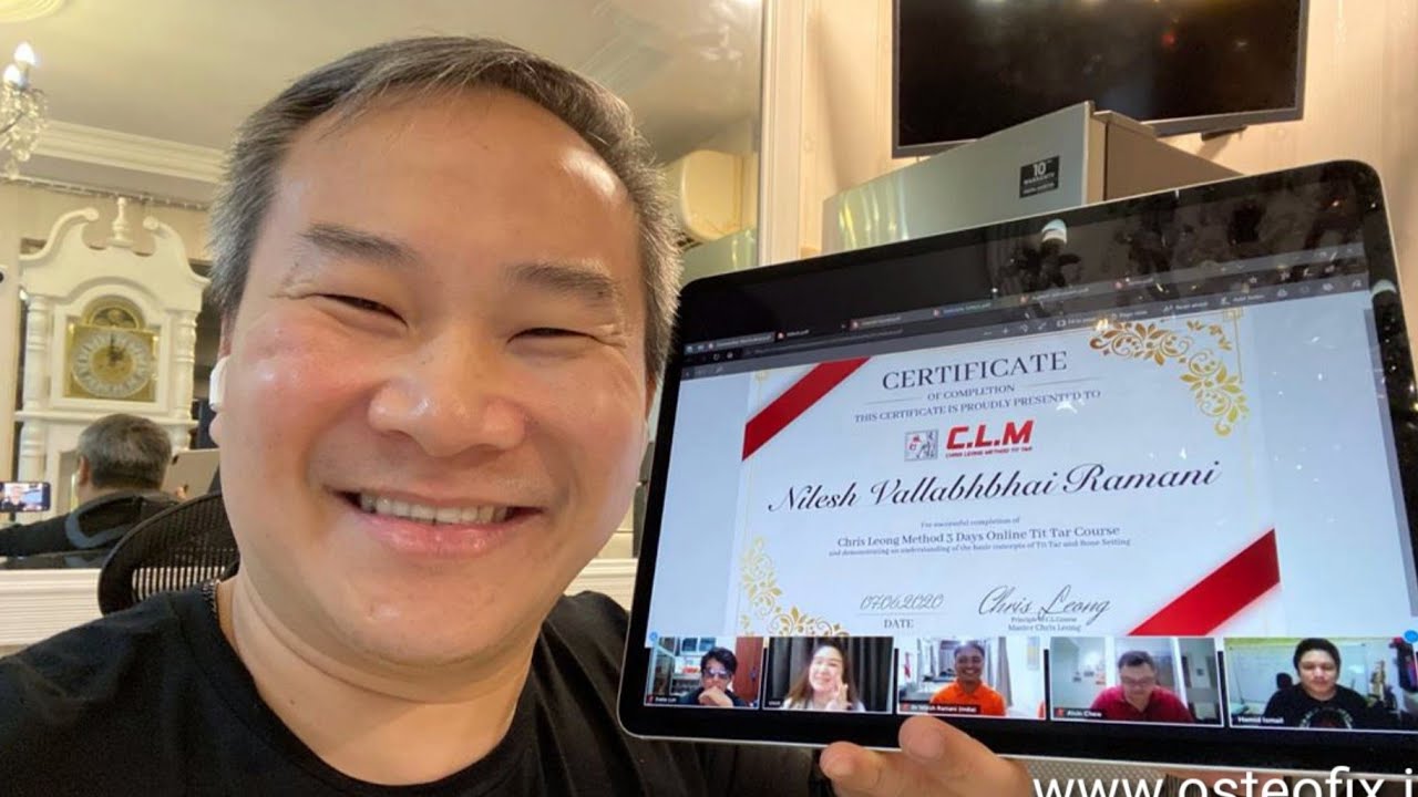 3days online course by master Chris Leong Malaysia,  Mo 8160014861