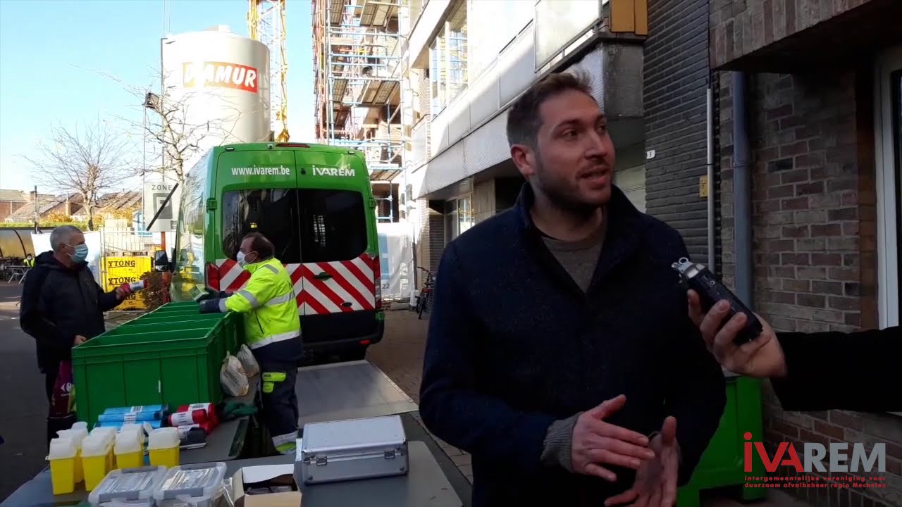 Het mini-recyclagepark van IVAREM
