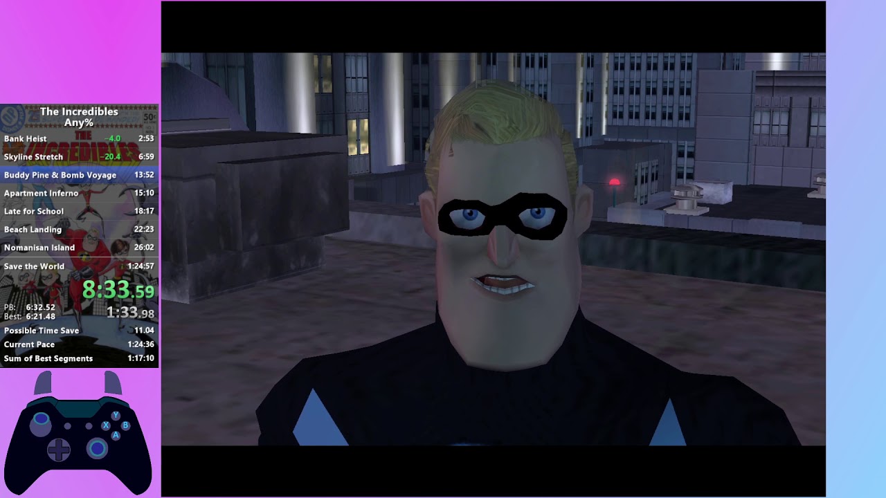 The Incredibles - Any% - 1:19:15