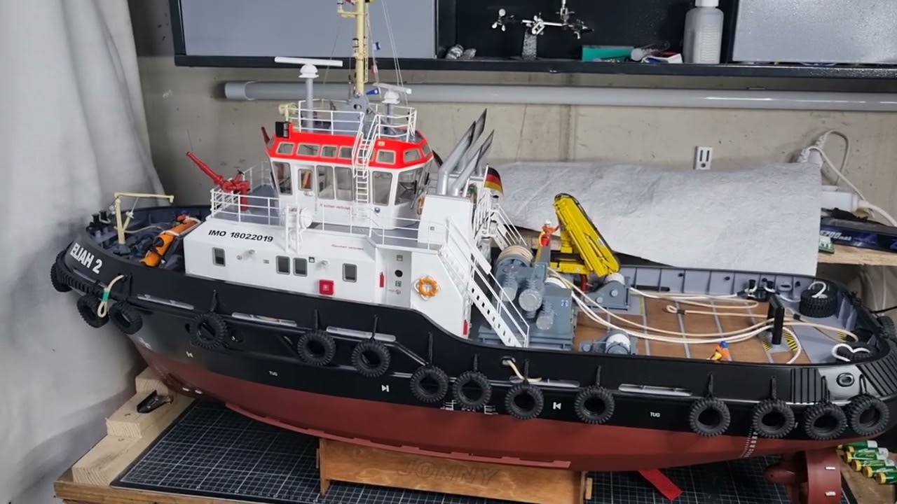 Schlepper Tug Boat Ship Jonny Aeronaut Test 1